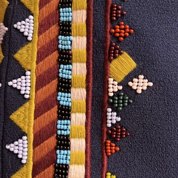 NWT Tory Burch Embroidered & Beaded Sophia Dress - Picture 5 of 6